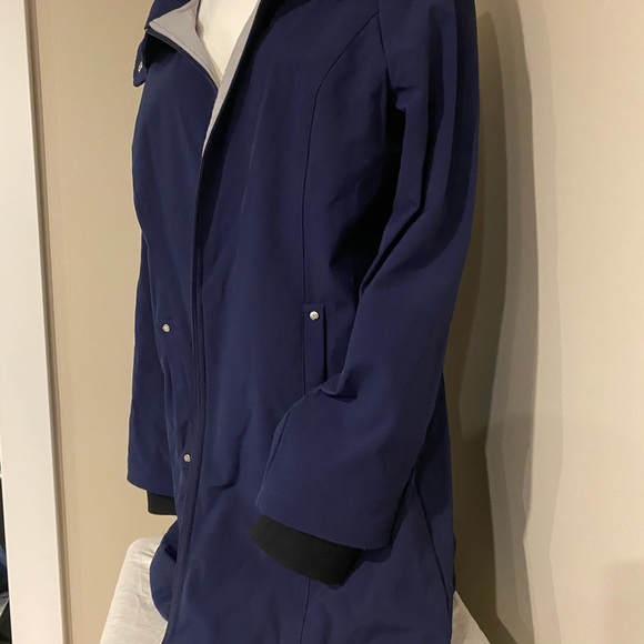 Navy Calvin Klein brand new spring fall jacket water resistant wind resistant - Picture 2 of 5